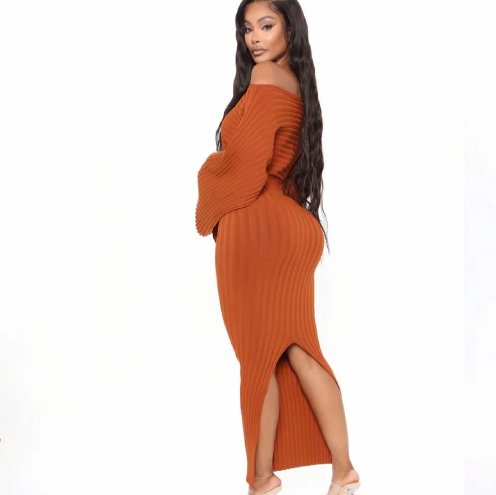 Off the shoulder sweater dress size L